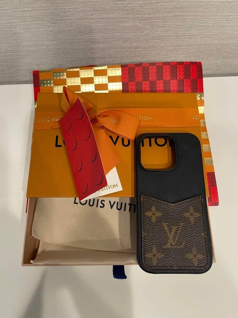 iphone 14 case with card holder lv