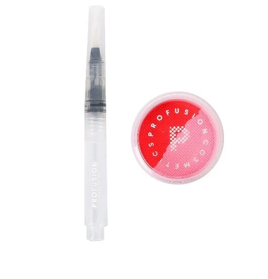 Juego de 2 delineadores Profusion Cosmetics Hydra - agua de baya y taro activada con cepillo Foto 4 de 4