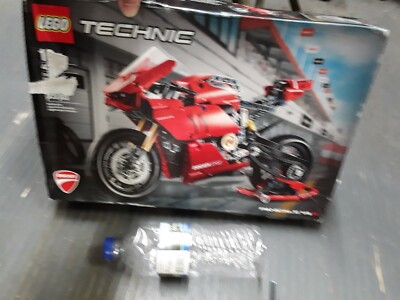 LEGO TECHNIC 42107 Ducati Panigale V4 R Building Kit 646 Pcs Motorcycle Model