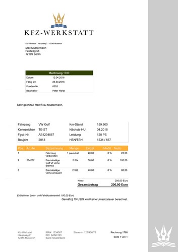 Kfz Werkstatt Software,Büro,Office Netzwerk-Lösung für 10 PC,Server-Client EDv - Bild 4 von 11