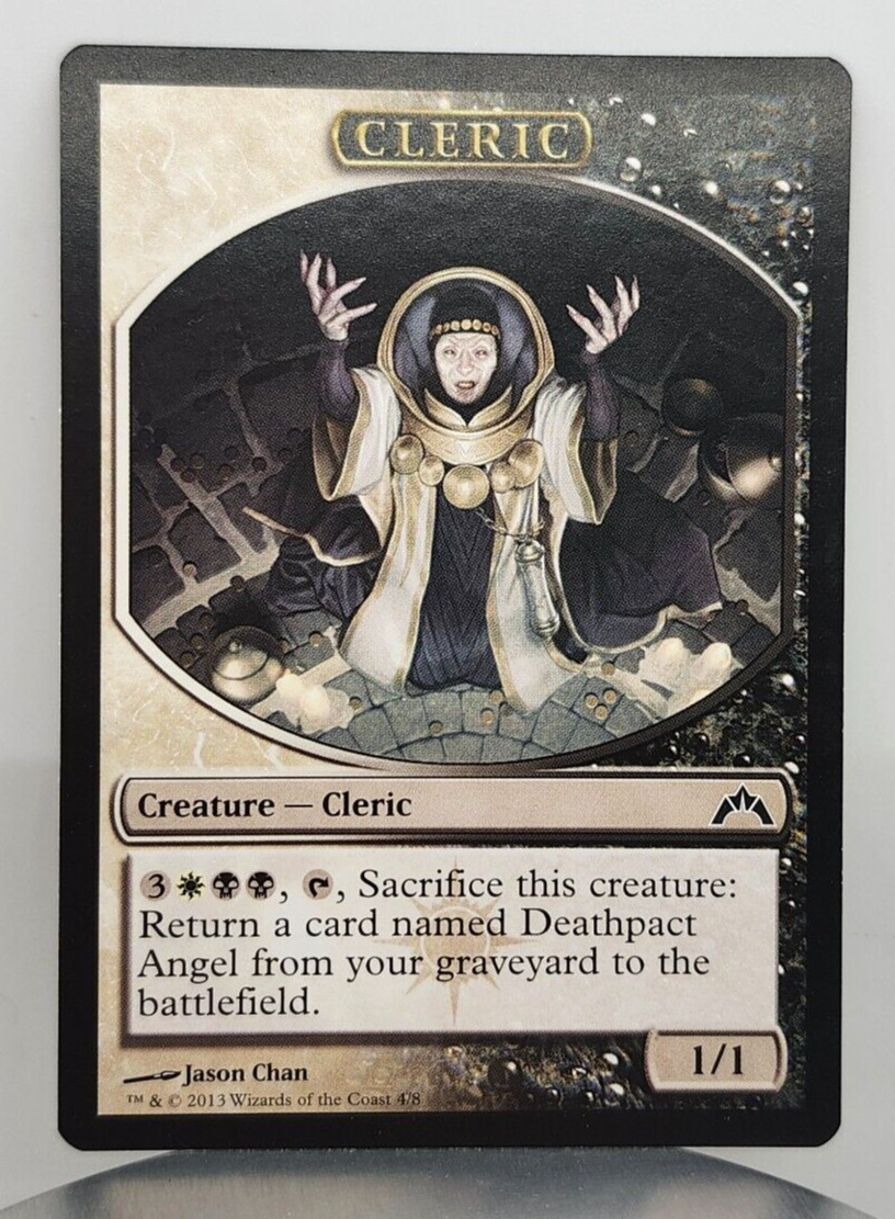 Cleric Token - Gatecrash (GTC) - 4 - MTG