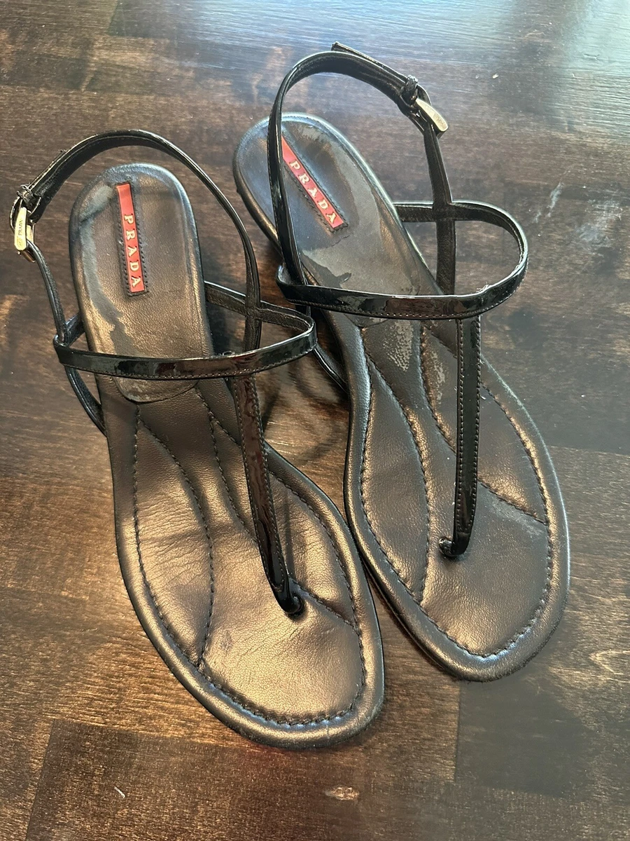 Prada thong sandal cheap