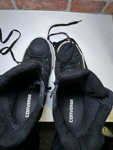 CONVERSE Chuck Taylor Platform Plus Suede Wedge Sneaker Lace Bootie Us8 UK6 Eu39 - Picture 7 of 8