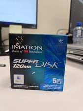 Imation Super Disk Drive To Suit Apple Mac OS 120mb 1998 NOS