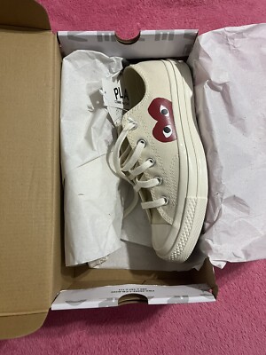 Size 4-Converse Chuck Comme des Garcons Play 2022