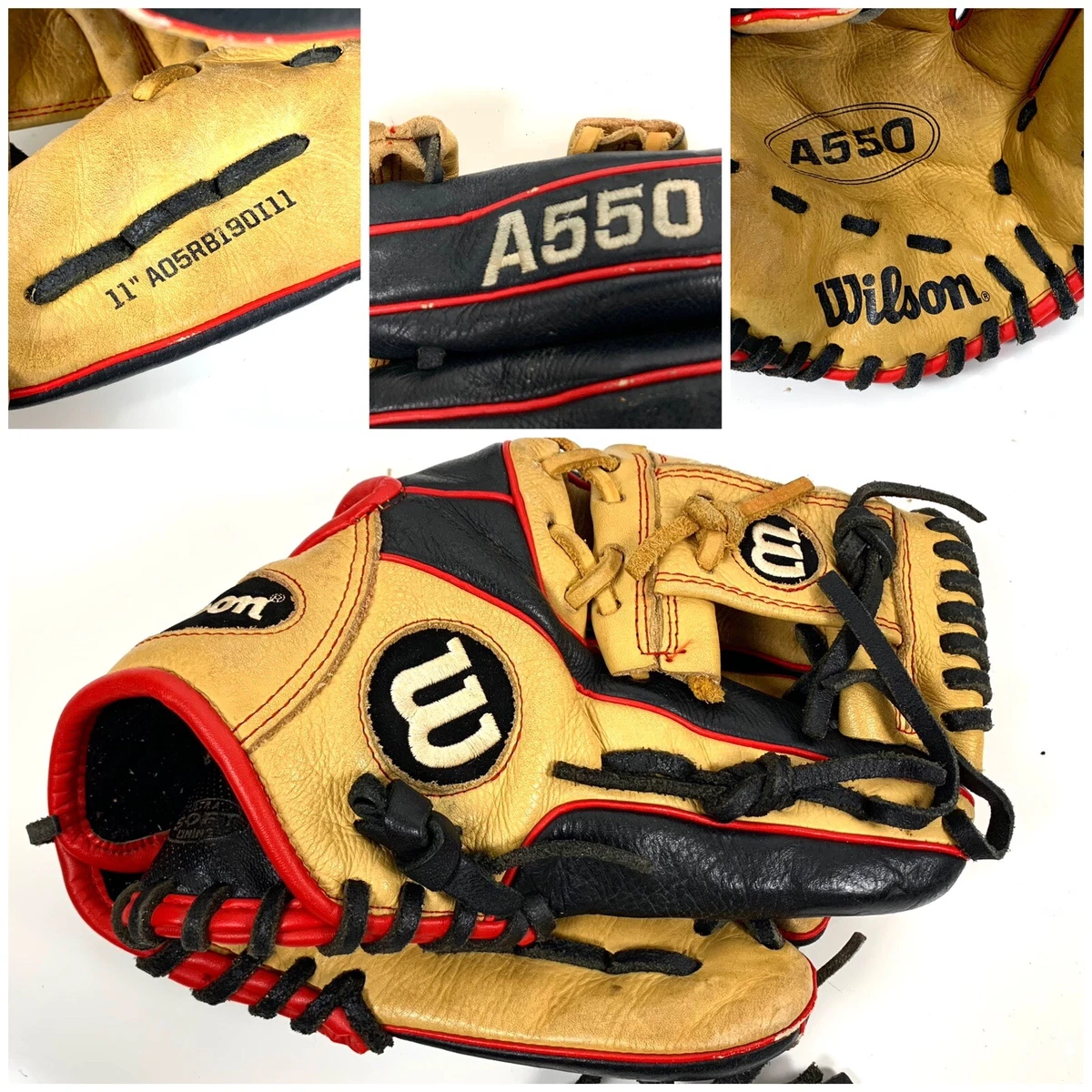 Wilson a550 cheap baseball glove
