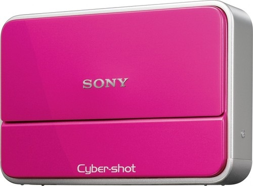 Sony Cyber Shot DSC-T2 8,1 MP CCD fotocamera digitale vintage -100% funzionante - rosso rosa - Foto 6 di 12