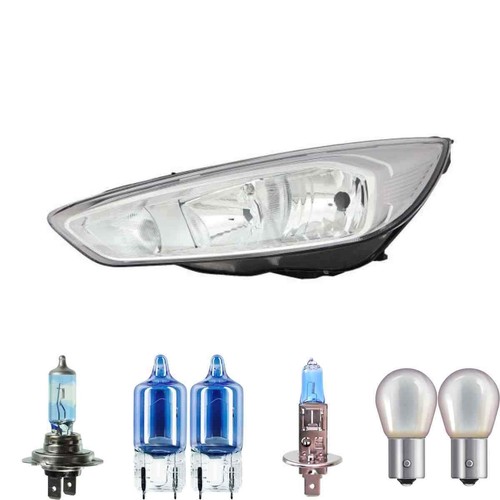 Johns Faro alogeno HSW per Ford Focus 05 08-11 H7 H1 Set Sinistra Destra