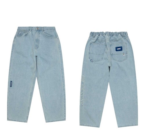 A BATHING APE 1999 TYPE 02 Jeans Mens Sz M Blue Pre-Owned Japan | eBay