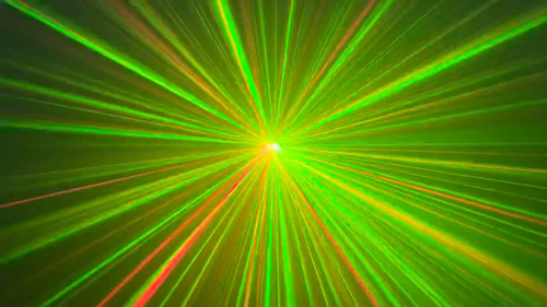 CFX Laser Twist - Cluster Laser and LED Derby DMX Disco light - Room Fillier! - Video 1 of 1