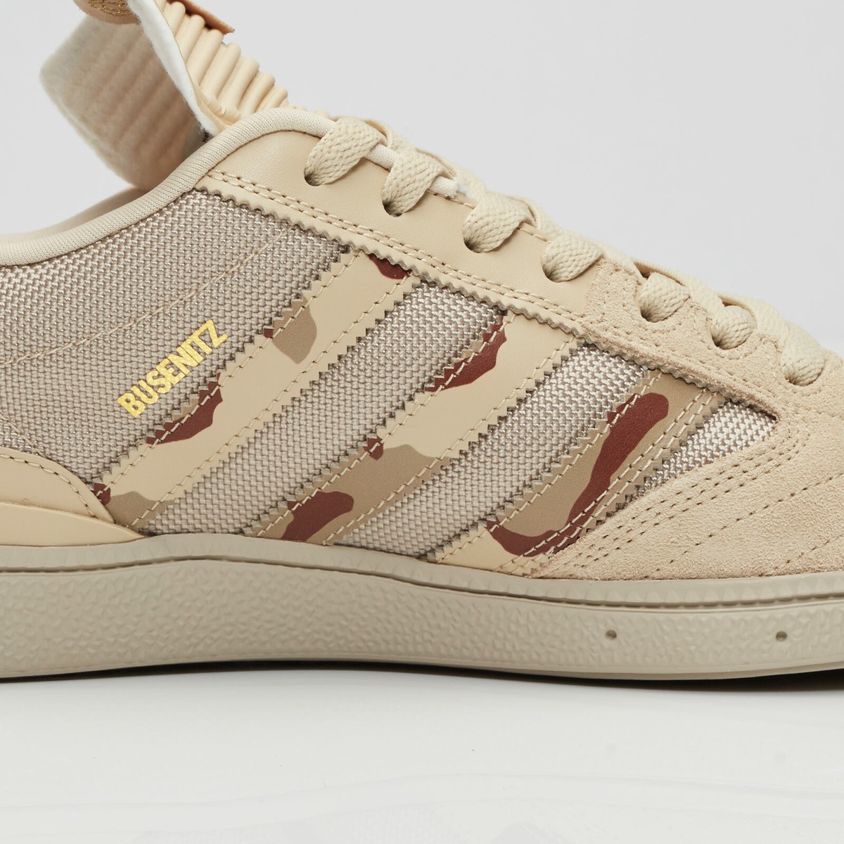 adidas x UNDFTD Busenitz Shoes Men 8.5 Beige Consortium Athletic Sneakers B42352 Adidas Busenitz Magic Beige/Bronze Strata/Gum - Coureur Goods main image 2