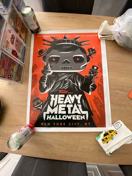 Poster Oficial Halloween - Funko Pop NY Comic Con 2023