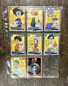 1999 Fox Kids Digimon Introductory Series 1 Trading Cards TCG Sheet Authentic!