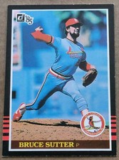 1985 Donruss #109 Bruce Sutter St. Louis Cardinals
