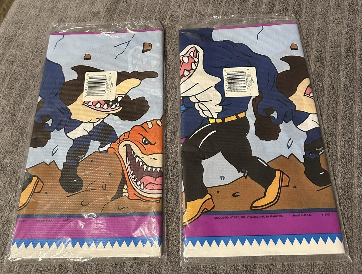 Street Sharks Party Paper Tablecover/cloth by Unique & Surge