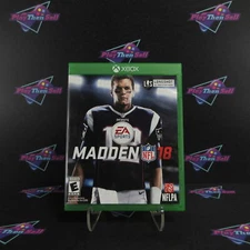 Madden NFL 18 Xbox One Complete - 1 Year Warranty EX Cond