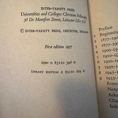 WHATEVER HAPPENED TO THE JESUS LANE LOT By Oliver R. Barclay First Edition - Imagen 3 de 3