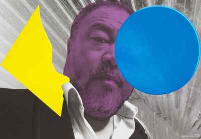 JOHN BALDESSARI - AI WEI WEI 2018 Limited Edition print Visionaire Blue - EX
