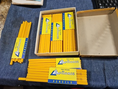 Vintage Reliance 760 3H High-Grade Drawing Pencils Case Unsharpened 5 Missing - Picture 5 of 11