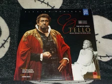 Otello: Placido Domingo: Covent Garden: Solti Laserdisc LD Free Ship $50
