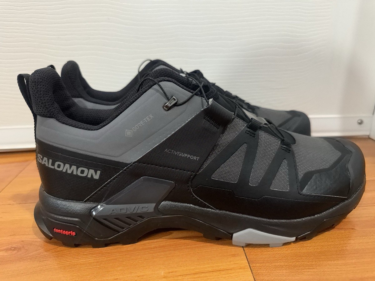 Salomon X Ultra 4 Hiking Outdoor Shoes Black/Grey Men Size EU47 ⅓ US12 Men main image 3