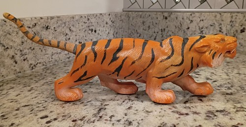 Vintage 1975 Marx Toys Safari Adventures Tiger 