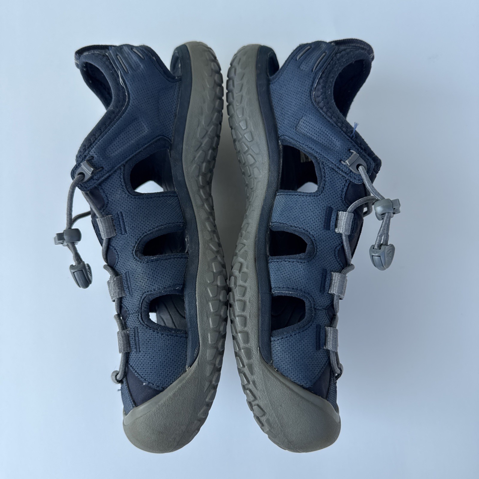 KEEN Sandalo uomo SOLR punta chiusa acqua grigio navy acciaio taglia 8 5 (US)