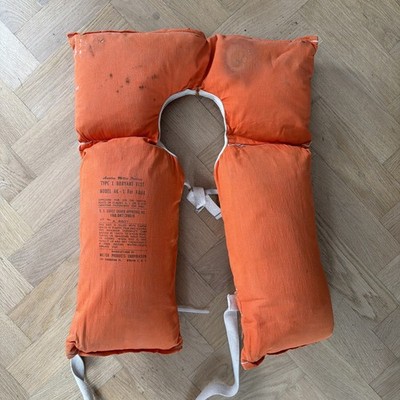Vintage Schwimmweste Jacke, Chriscraft, Century Holz Außenborder Motorboot Erwachsene