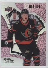 2021-22 Upper Deck Allure Pink Leopard Brady Tkachuk #19 0x2e
