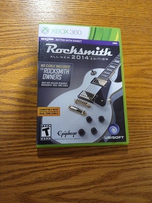 Rocksmith 2014 Edition (Microsoft Xbox 360) Microphone - No Game & Cable Bundle