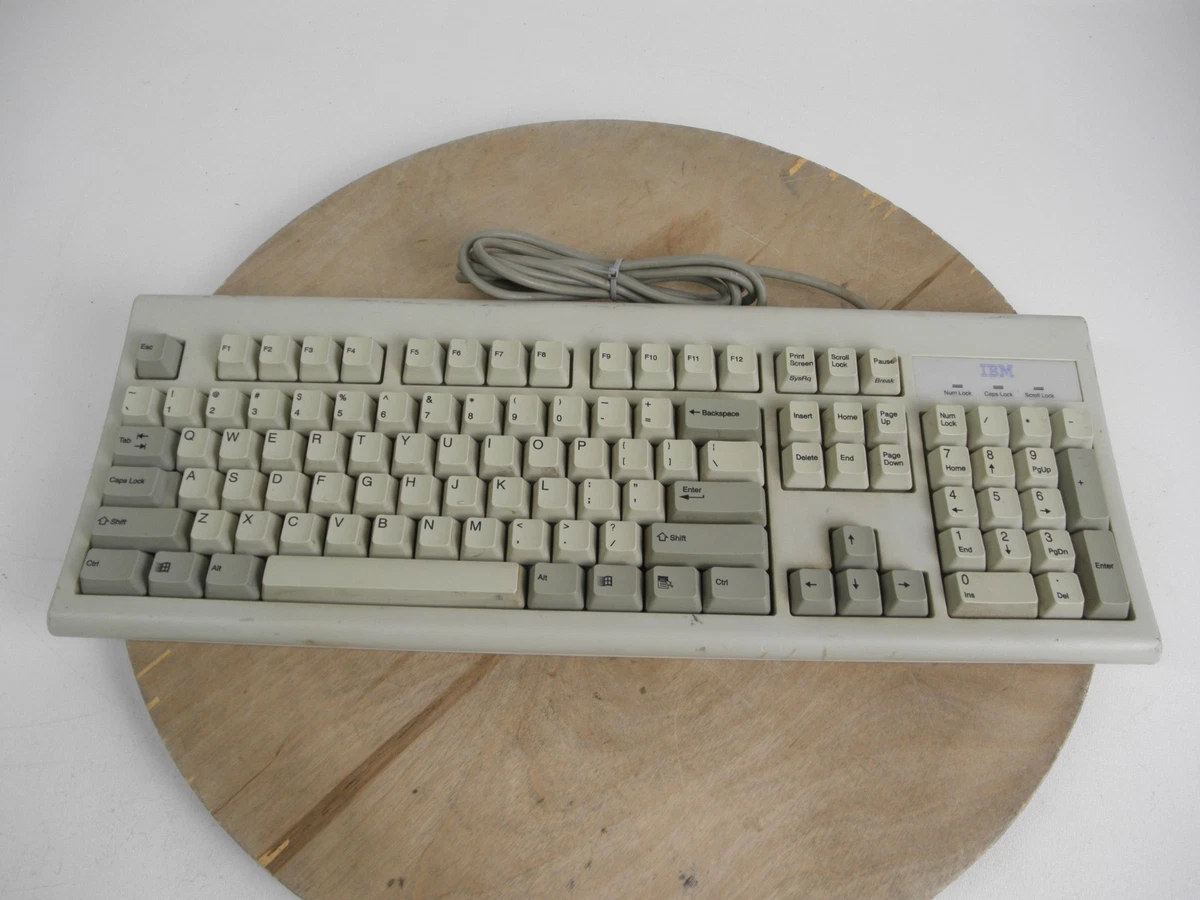 Las mejores ofertas en Los teclados de ordenador IBM Blanco inglés