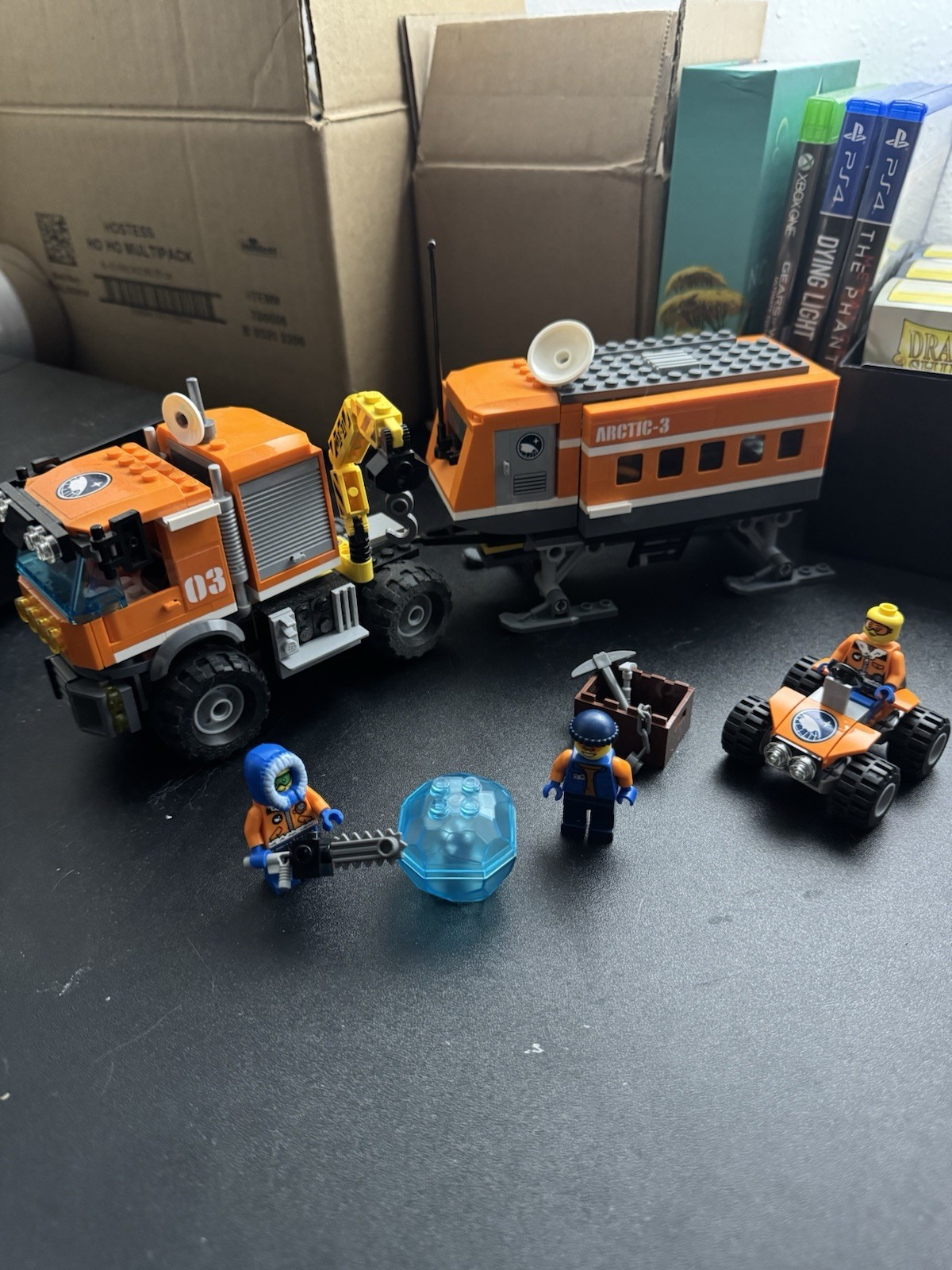 Lego City Arctic Outpost 60035 Incomplete Set for Creative Play