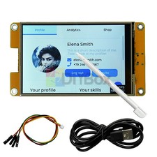 ESP32 WiFi Bluetooth Development Board Dual-core 32-bit 4.0" Smart Touch Display