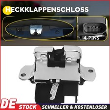 Schloss Kofferraumdeckel 4-Polig Für VW Touareg II 7P Sharan Seat Alhambra NEU