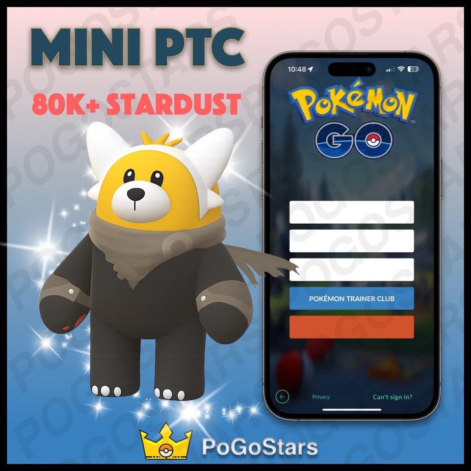 Pokémon PTC Go - Shiny Bewear Wilderness Cape - 80K Sternenstaub✨Beschreibung lesen✨
