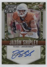 2015 Panini Prizm Collegiate Draft Picks Camo /199 Jaxon Shipley #200 Auto 11pk