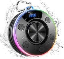 Bluetooth Speaker, Shower Speaker Stereo Sound, IPX7 Waterproof Speakers Blue...