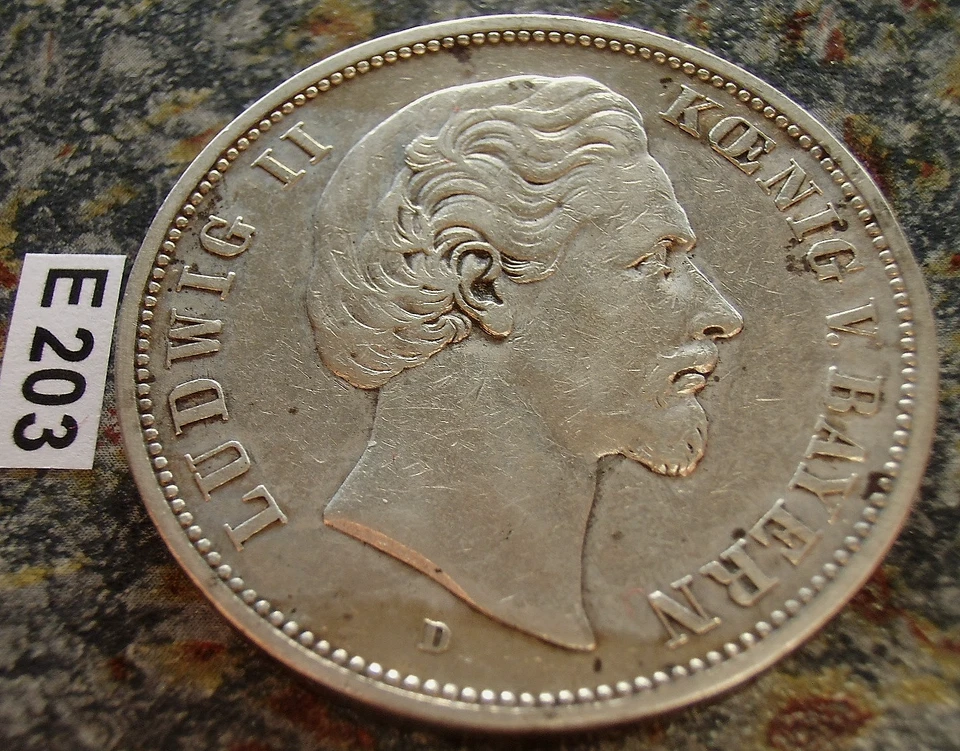 Bayern 5 Mark 1875 - Bild 2 von 2