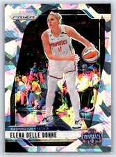 2024 Panini Prizm WNBA Elena Delle Donne #7 Ice Prizms Washington Mystics