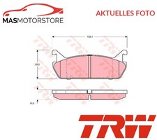 SATZ BREMSBELÄGE BREMSKLÖTZE HINTEN TRW GDB887 P FÜR SUZUKI BALENO