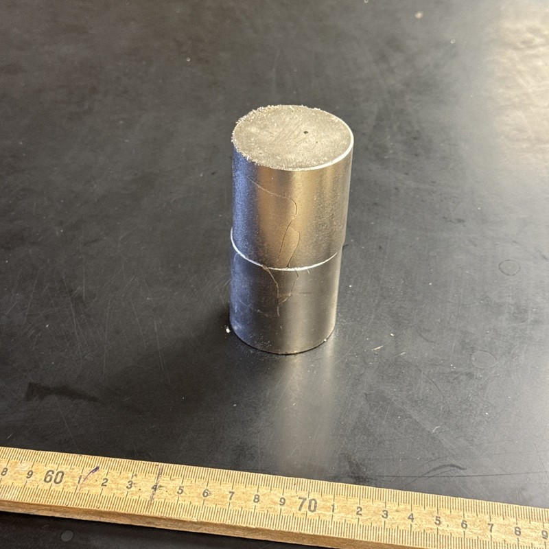 * * 2 Pack Super Strong Rare-Earth Neodymium Large Round Disc Magnets * *