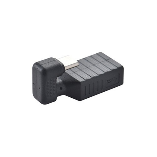 180 Degree U Shape USB Type C Male to USB 3.0 A Female OTG Adapter Converter - 第 8/12 張圖片