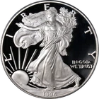 1996-P Silver American Eagle $1 PCGS PR70 DCAM - STOCK
