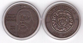 Hungary _ 3000 Forint 2025 UNC King Laszlo I in capsule Lemberg Zp