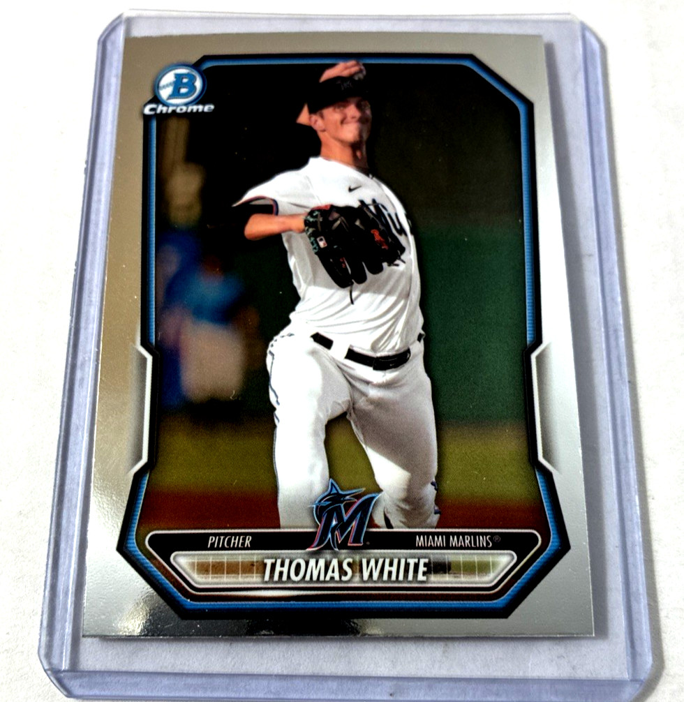 2026 Bowman Chrome #BCP-80 Thomas White Rookie Rc