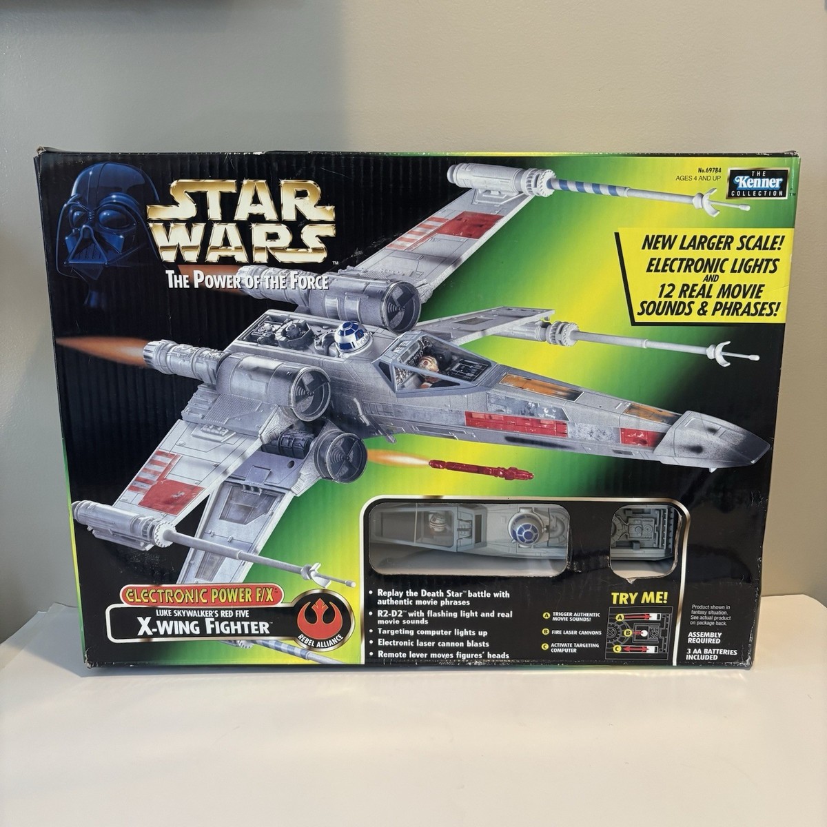 エレクトロニック パワー F/X」 ルーク・スカイウォーカー X-ウイング Kenner Star Wars Power of the Force Luke Skywalkers X-Wing Fighter