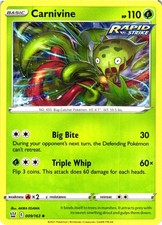 Carnivine Uncommon SWSH05: Battle Styles 009/163 NM