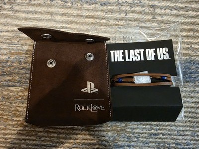 The Last of Us Ellie Hamsa Lederarmband Charm Figur Official Rocklove TLOU