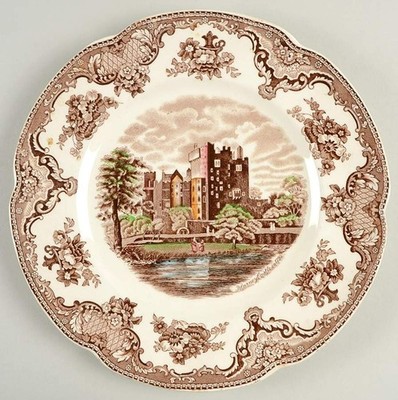 Johnson Brothers Old Britain Castles Brown Multicolor Dinner Plate