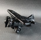 Boyd's Crystal Art Glass AIRPLANE #1 First! CLASSIC BLACK 10-11-91 NOS — photo 2